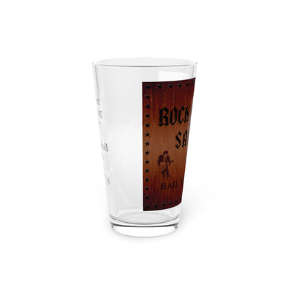 Hail Ye Heroes Pint Glass, 16oz