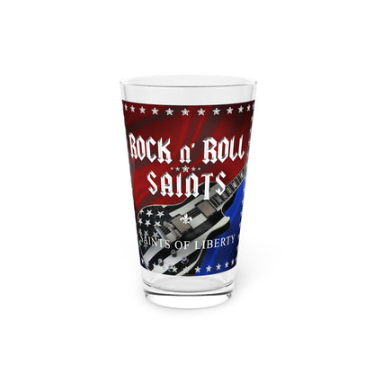 Saints of Liberty Pint Glass, 16oz