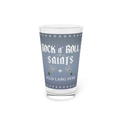 Auld Lang Syne Pint Glass, 16oz