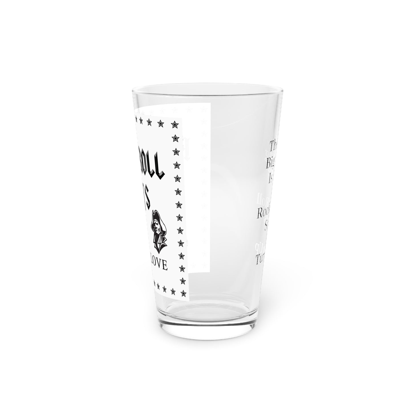 GIVE LIVE LOVE Pint Glass, 16oz