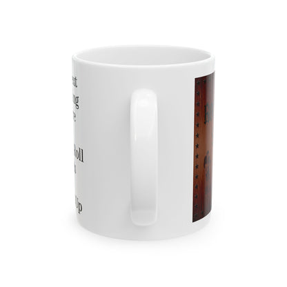 HAIL YE' HEROES White Mug