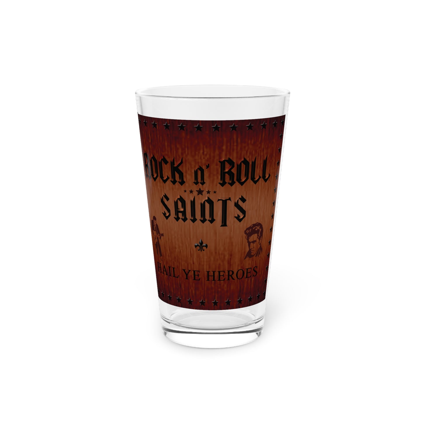 Hail Ye Heroes Pint Glass, 16oz