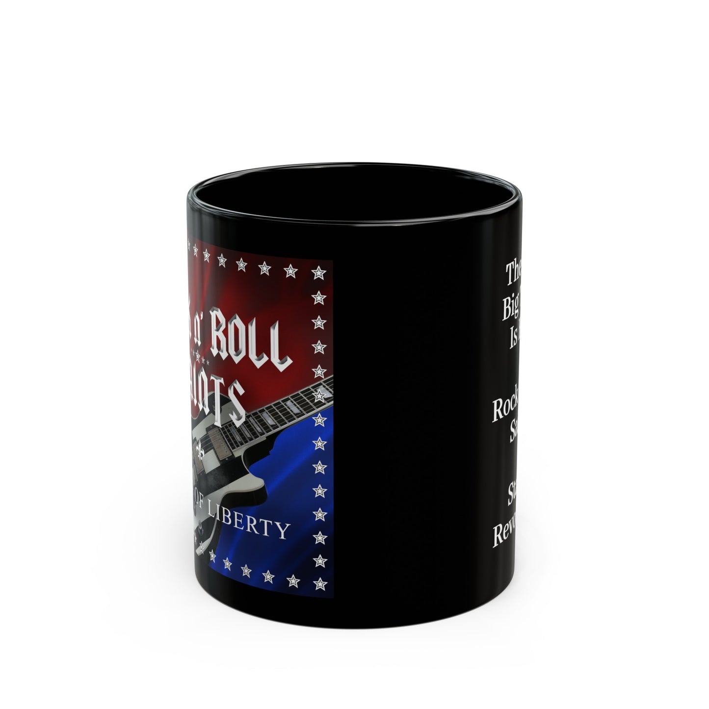 Saints of Liberty Black Mug