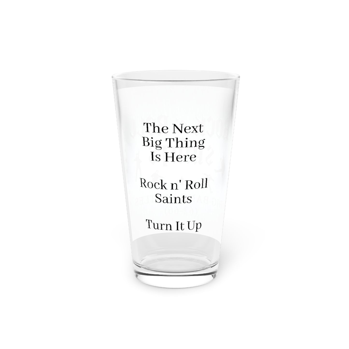 Big Bang Beatles (62-66) Pint Glass, 16oz